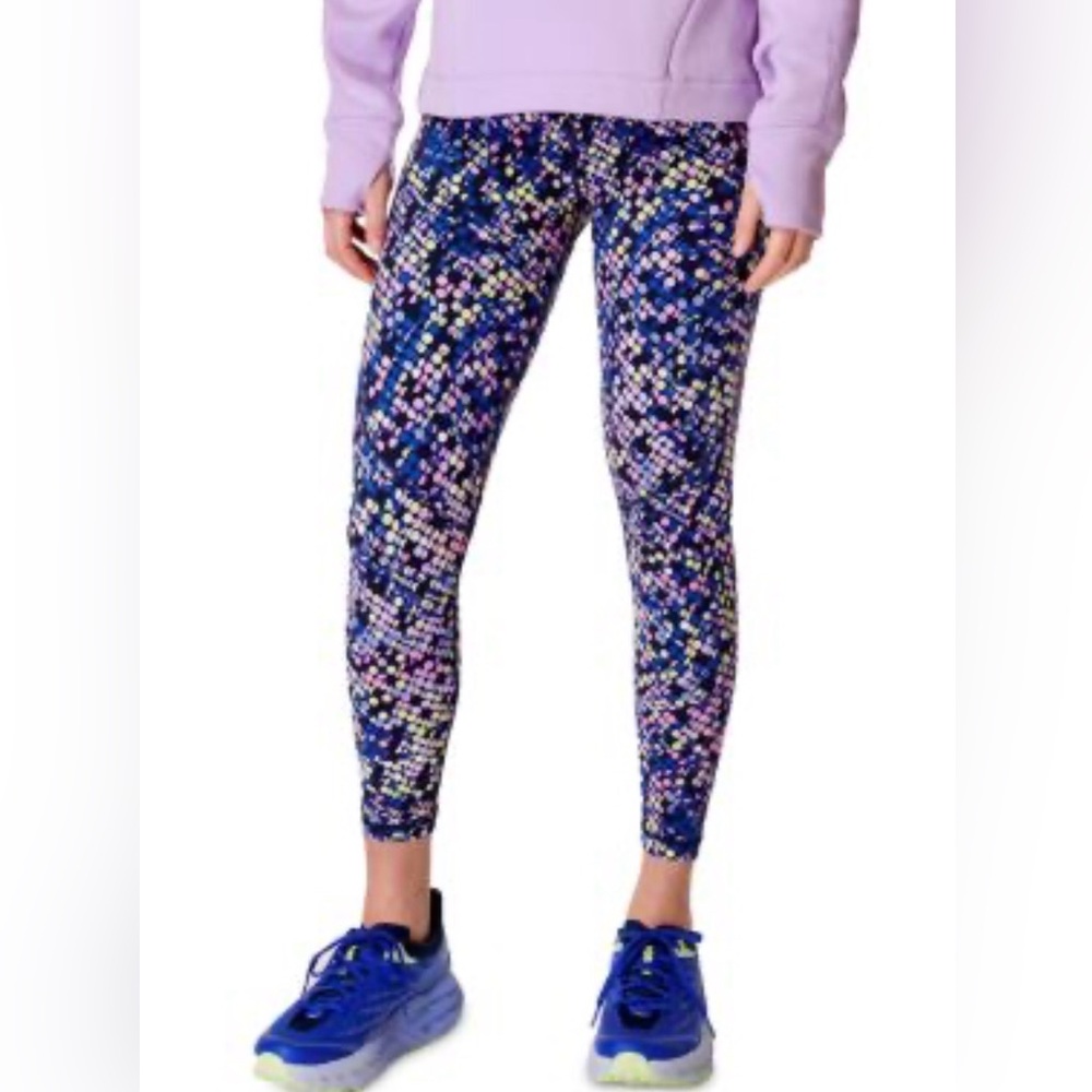 Sweaty Betty Power Printed  7/8 leggings sz 8-467
